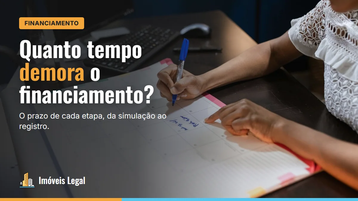 Quanto tempo demora o financiamento imobiliário? Prazo de cada etapa