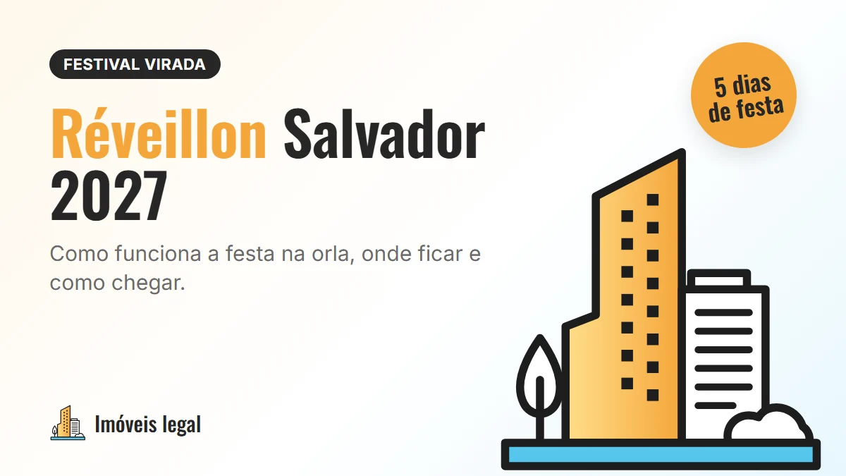 Réveillon Salvador 2027: Festival Virada, onde ficar e como chegar