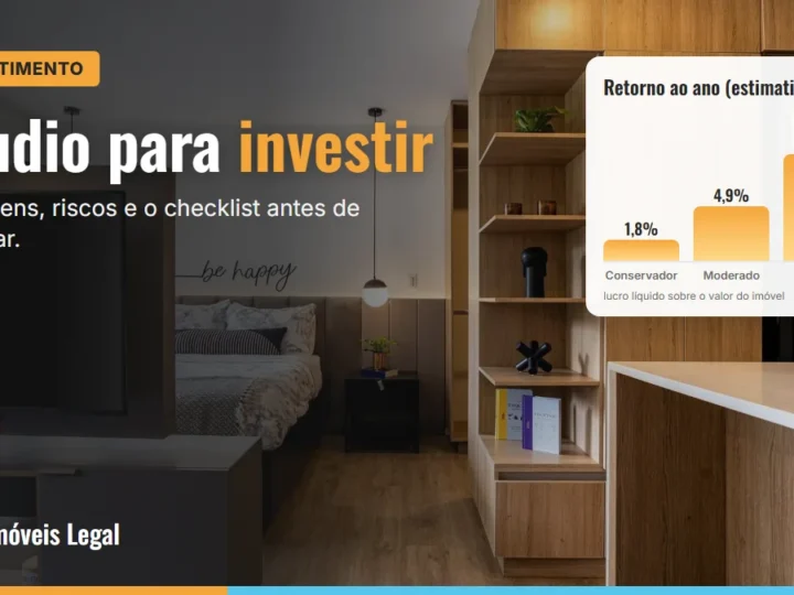 Studio para investir: vantagens, riscos e o que observar antes de comprar